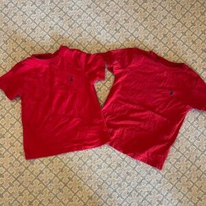 Polo by Ralph Lauren Red Short Sleeve Tee